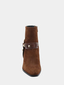 Bottes à talon - Marron