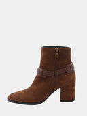 Bottes à talon - Marron