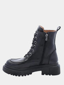 Bottines en cuir - Noir