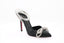 ALBANO - Escarpins en satin à strass - Noir