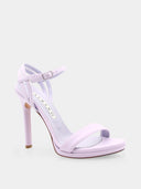 Sandales à talon - Lavende
