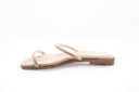 Mules plates en strass - Beige