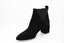 ALBANO - Bottines à talon en suède - Noir