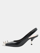 Punk Spike Sling - Noir/Argenté