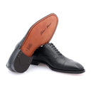 Richelieu Homme en cuir lisse - Noir