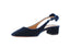 AQUAZZURA - Very Bow Tie Sling - Bleu Nuit