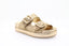 AQUAZZURA - Vacanza Flat - Or laminé