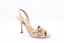 AQUAZZURA - Galactic Flower 95 Sandal - Cuivre