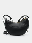 Sac bandoulière style sacoche  - Noir