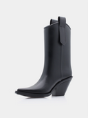 Tess Cowboy Bootie - Noir