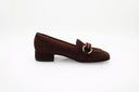 Mocassin (talon de 2,5cm) - Marron foncé