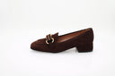 Mocassin (talon de 2,5cm) - Marron foncé