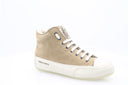 Baskets montantes en cuir - Beige