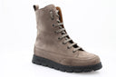Bottines en cuir nubuck - Gris