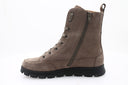 Bottines en cuir nubuck - Gris