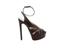 Chaussures à talon - Brunes