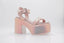 CASADEI - Mermaid Telato Talon 7cm - Rose / Rosegold