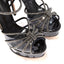 CASADEI® - Flora Cristal Sandales Plateformes - Noir