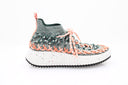 Nama Sock Sneaker - Vert/Orange