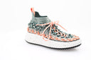 Nama Sock Sneaker - Vert/Orange