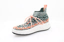 Nama Sock Sneaker - Vert/Orange