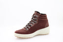 Bottines en cuir nubuck - Chocolat