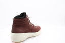 Bottines en cuir nubuck - Chocolat