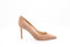 Escarpins Gianvito Rossi 85 en cuir suède couleur praline