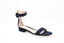 GIANVITO ROSSI - Portofino 20 Suède - Bleu marine