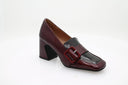 Mocassins à talons - Bordeaux