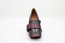 Mocassins à talons - Bordeaux