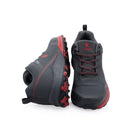 Jessie 1PR Baskets sport imperméable - Gris foncé/Rouge
