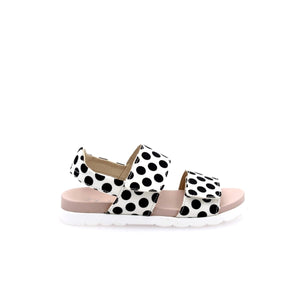 Sandales Filles en tissu avec double bride velcro NATURINO Verdon