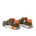 Baskets Garçon en suède - Imprimé Camouflage