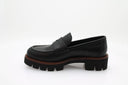 Mocassins en cuir - Noir