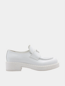 PRADA - Mocassin - Blanc