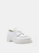 PRADA - Mocassin - Blanc