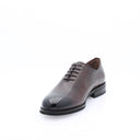 Richelieu en cuir à lacets - Marron foncé