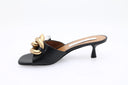 Sandales à talon - Noir