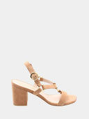 Sandales à talon - Beige