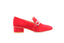 STUART WEITZMAN - Crystal Geo Buckle - Rouge