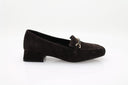 Mocassin à talon Larissa - Brun