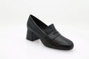 Mocassin à talon Becka - Noir
