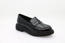 Mocassin verni Adenike - Noir