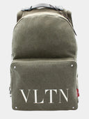 VALENTINO GARAVANI® - Sac à dos Hommes en cuir - Vert militaire