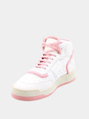 SL80 Mid-Top Sneaker - Blanche et Rose