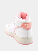 SL80 Mid-Top Sneaker - Blanche et Rose