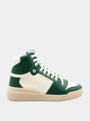 yves-saint-laurent-sl24-high-top-sneaker-vintage-vert-blanc